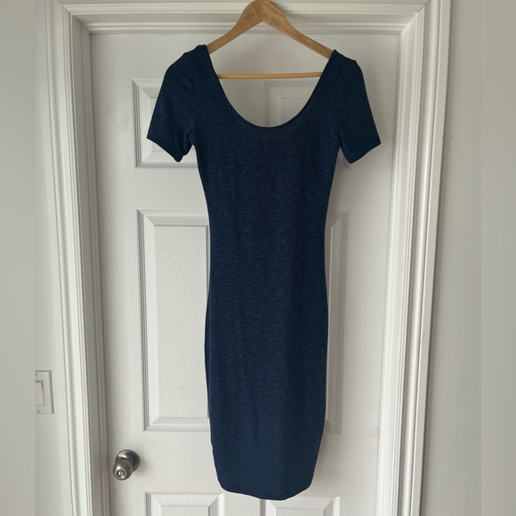 DYNAMITE Navy Blue Bodycon Dress - Picture 3 of 4